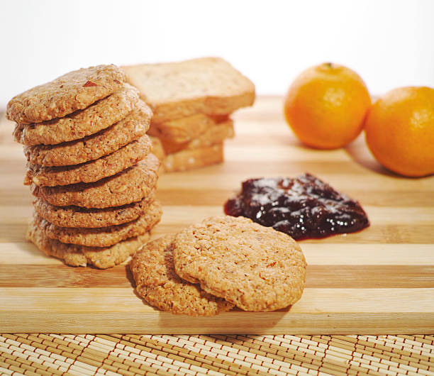 homemade cookies stock photo