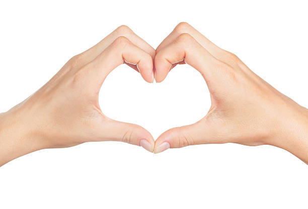 istock A pair of hands coming together to create a heart shape 157046721