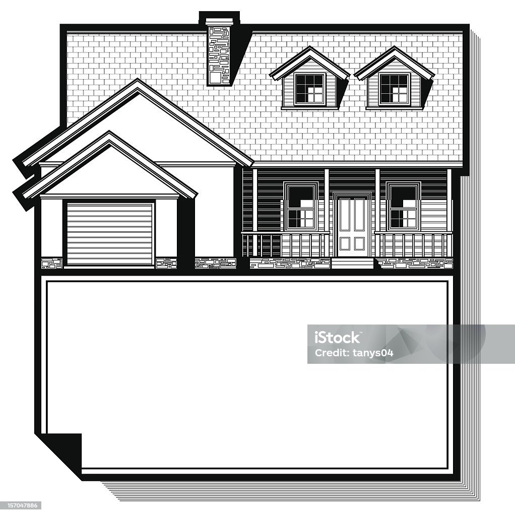 single family house single family house , vector banner Apartment stock vector