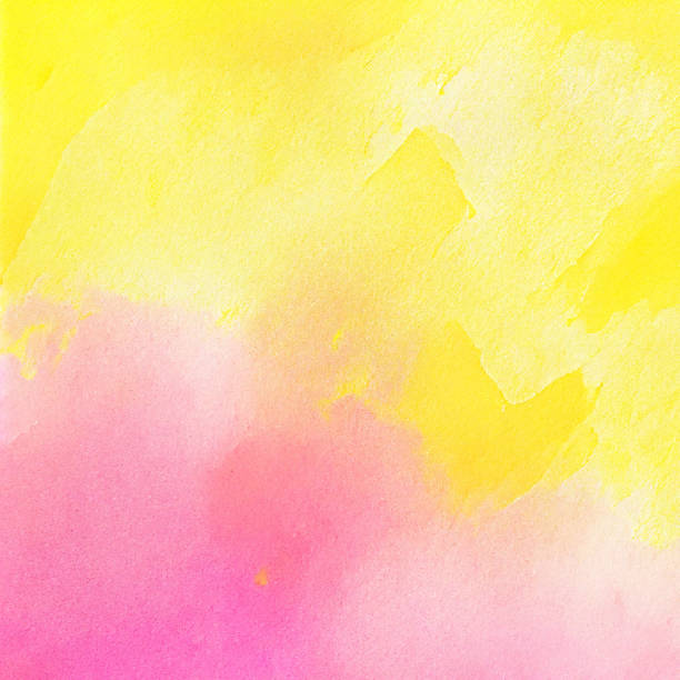 Abstract Pink Watercolor Texture Background