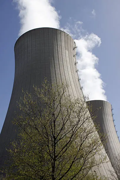 The Nuclear power plant Grohnde (Germany)