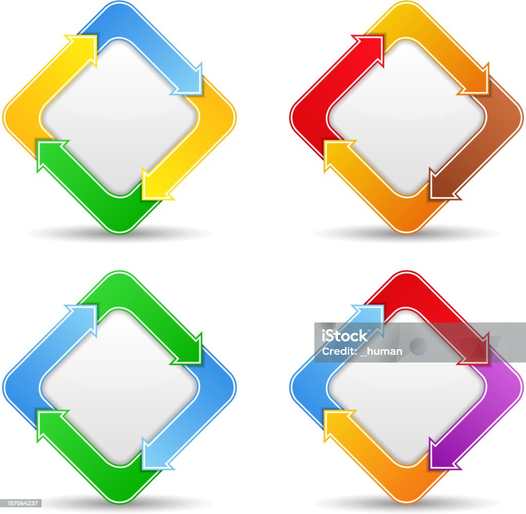 Buttons With Arrows Stock Illustration - Download Image Now - Arrow ...
