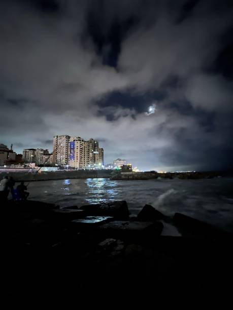 istock Night sky in Alexandria Egypt 1570679204