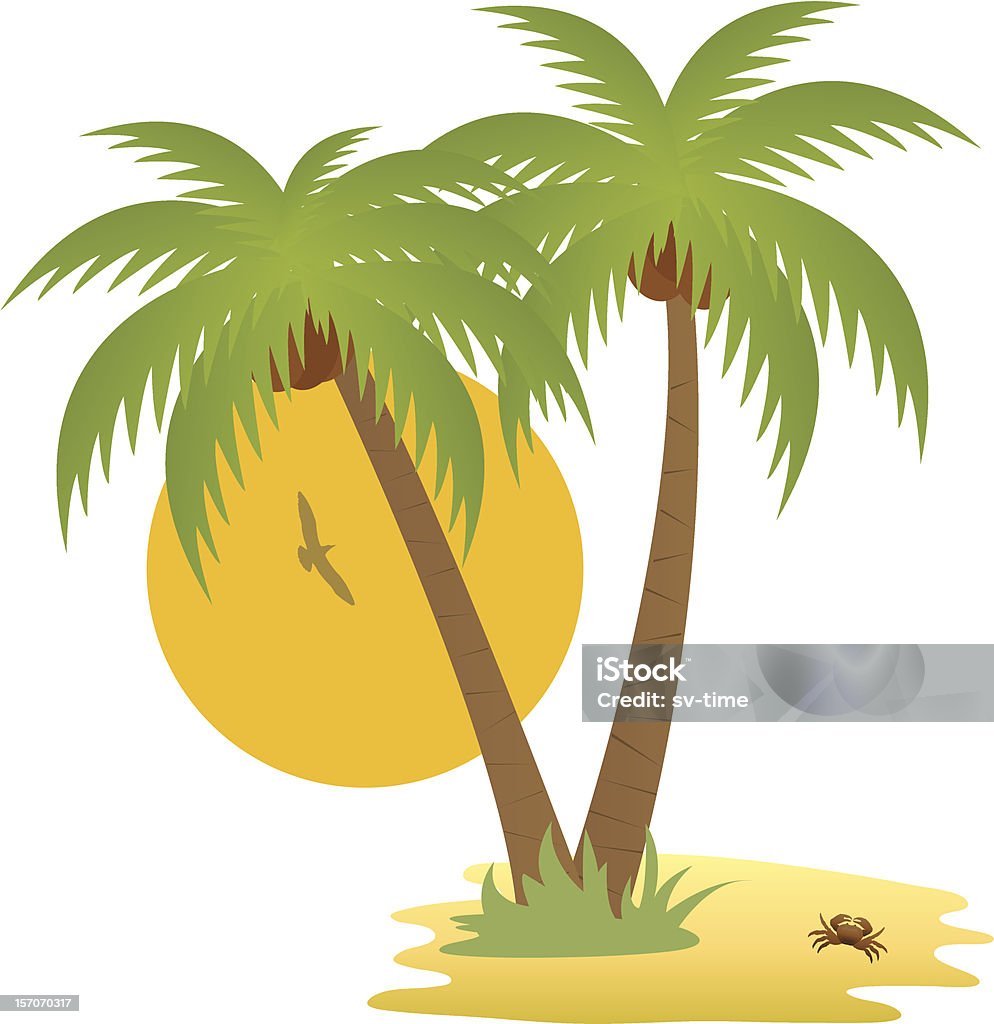 Island Tropical island. Vector for you design Animal Markings stock vector