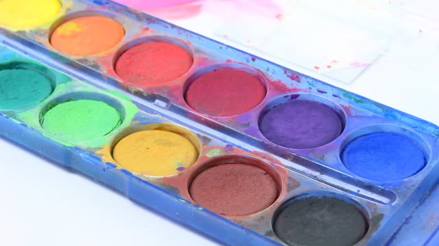 230+ Water Color Paint Box Stock Videos and Royalty-Free Footage - iStock