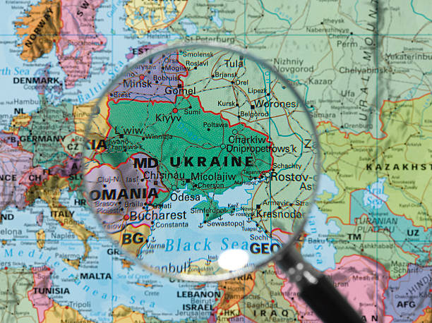 ukraine map ukraine map black sea photos stock pictures, royalty-free photos & images