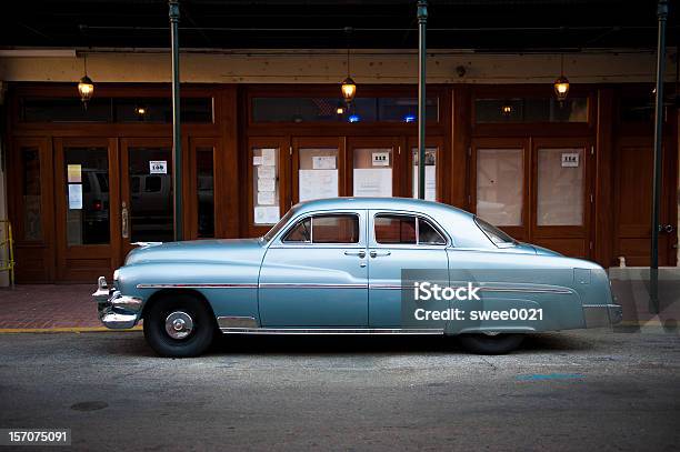 Foto de 1950 De Automóveis Em Nova Orleans e mais fotos de stock de Nova Orleans - Nova Orleans, 1950-1959, Estilo retrô
