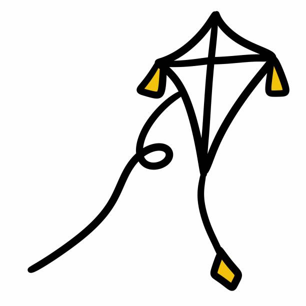 istock illustration of a cartoon kite cartoon 1570795094