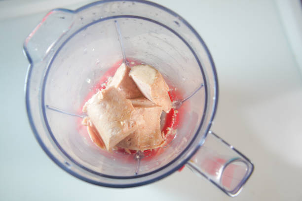 istock Luncheon meat in the food processor view from above 1570866244
