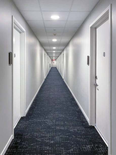 istock Corridor of residential apartments 1570868848