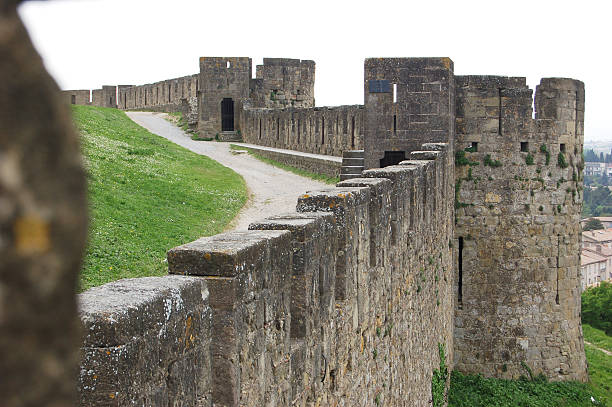 istock Walls of Carcassone 157087363