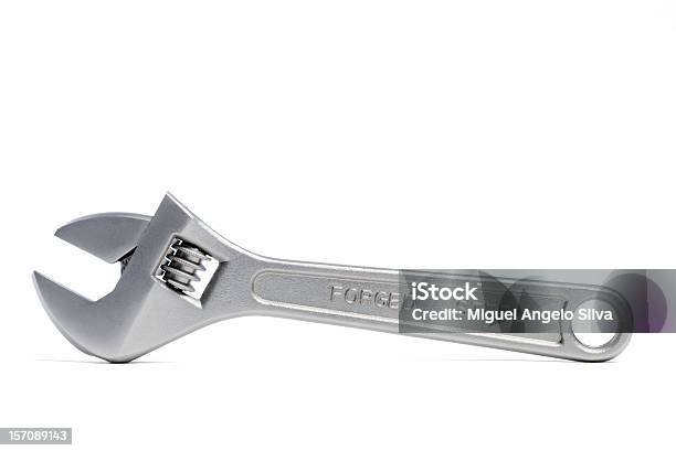 Adjustable Wrench Stock Photo - Download Image Now - Adjustable Wrench, White Background, Color Image