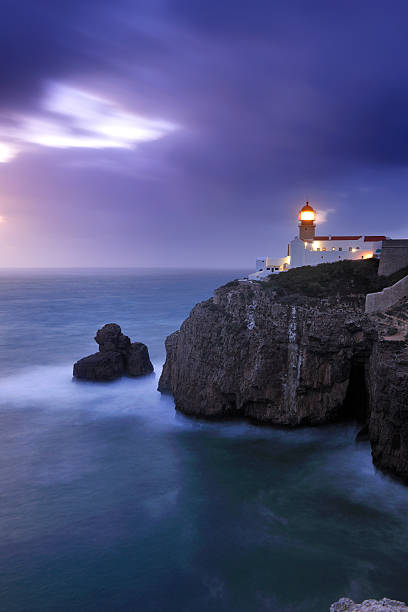 istock Sao Vicente Cape Lighthouse at dusk 157089174