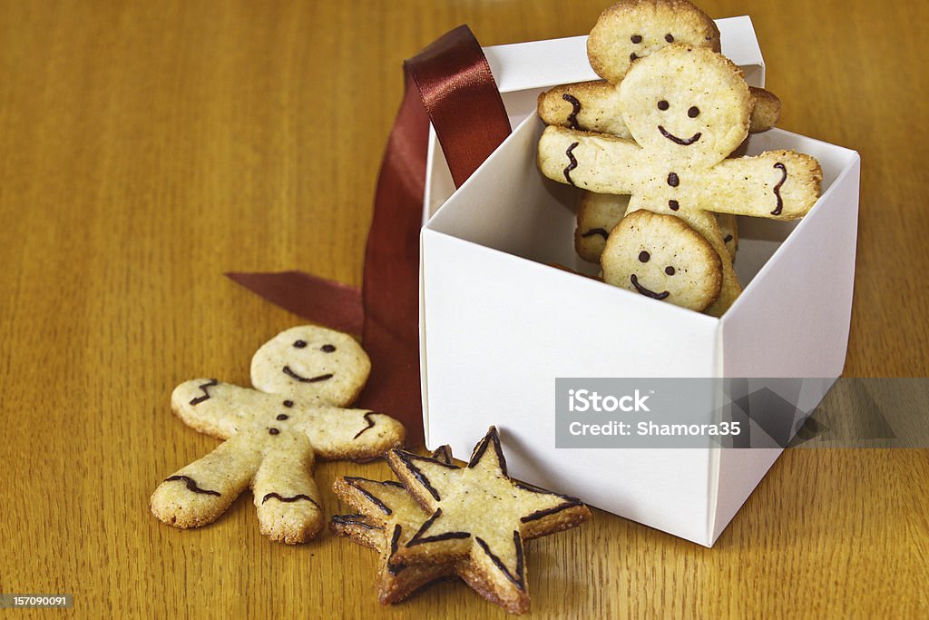 ginger biscuits in a box Adult Stock Photo
