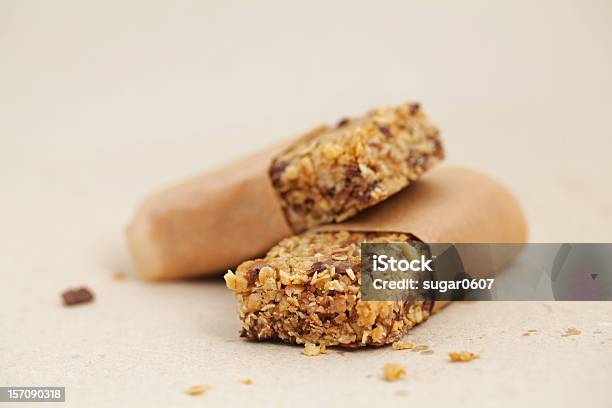 Flapjack Oat Bar On Baking Paper Stock Photo - Download Image Now - American Culture, Baked, Baking