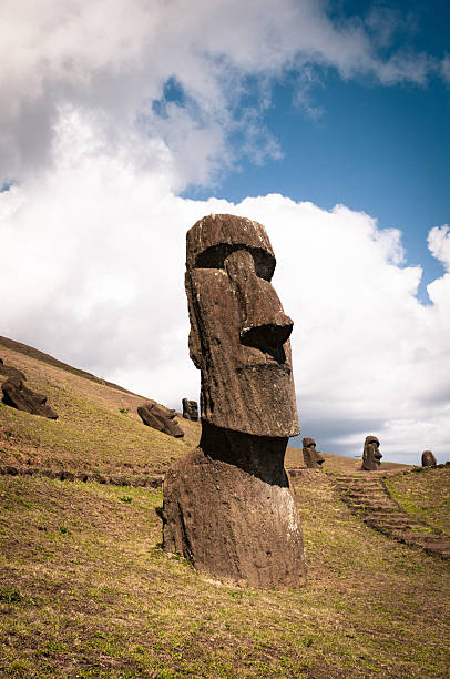 istock Moais at Rano Raraku, Easter Island, Chile 157094093