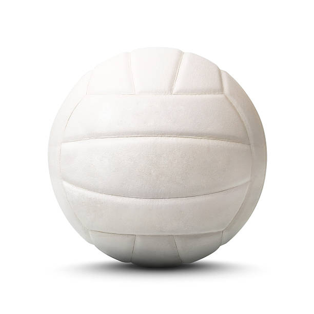 istock Volleyball Ball isolated on a White background, clipping path 157097339
