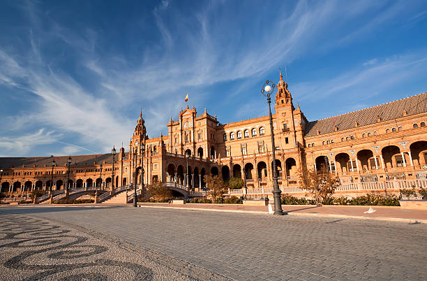 istock Beautiful Plaza de Espana in Seville 157100678
