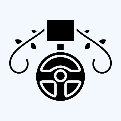 Icon Medal. related to Racing symbol. glyph style. simple design editable. simple illustration