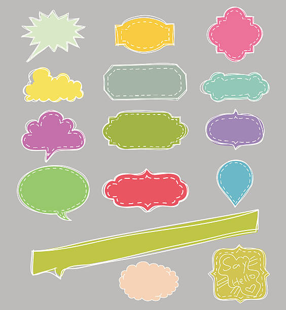 Speech bubbles vector vector art illustration