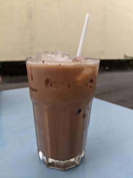 istock close up of breakfast with cold chocolate drink or milo ais 1571060543