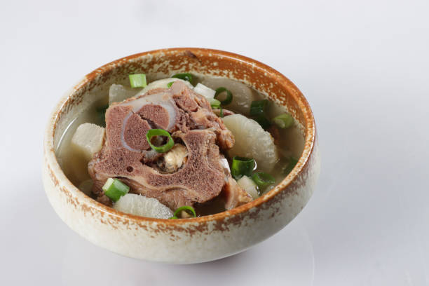 istock Korean Oxtail Soup or Kkori Gomtang. 1571061942