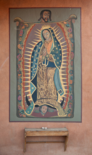 Nuestra Senora de Guadalupe, also known as the Virgin of Guadalupe is a celebrated Catholic icon of the Virgin Mary.