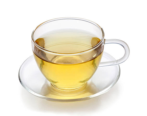 istock Cup of green tea 157107554