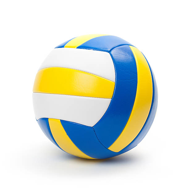 istock Volleyball Ball isolated on a White background, clipping path 157113185