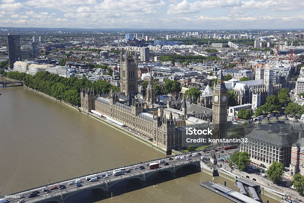 O Big Ben, a casa do Parlamento - Foto de stock de Arquitetura royalty-free