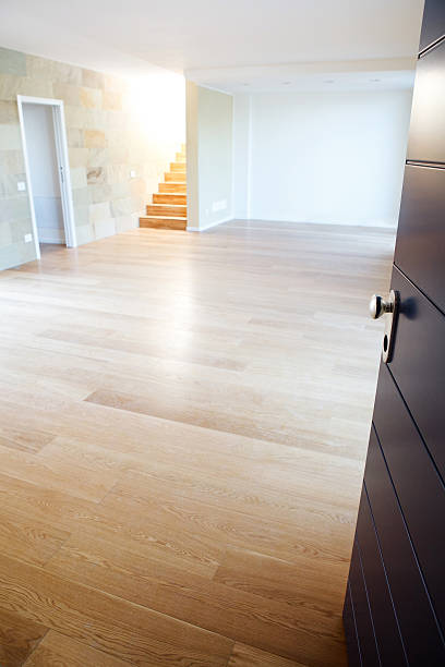 istock Open door to a new house 157117869