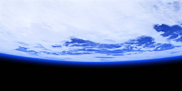 istock Earth from space, sunset or sunrise. Astronomy background 1571245846