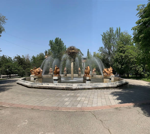istock Fountain in Almaty, Kazakhstan 1571250227