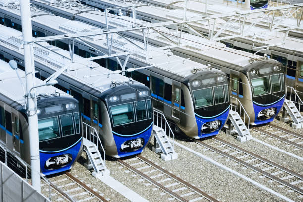 istock Mass rapid transit (MRT) depot in Jakarta 1571264128