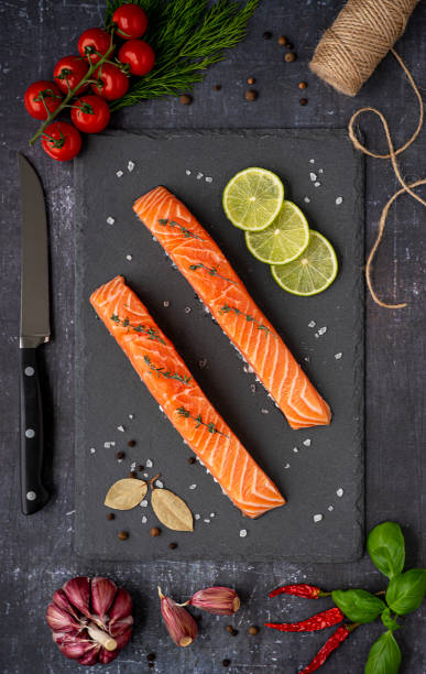 istock Food photography og Salmon 1571352292