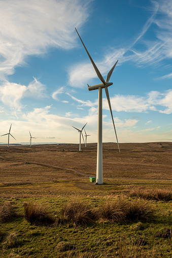Landscape photography of wind turbine, windmill, windfarm, energy, power,  turbine, electricity, environment