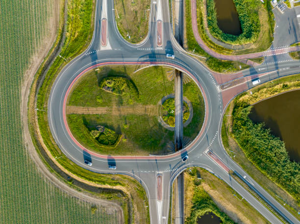 istock Road junction with multiple levels seen from above 1571387063