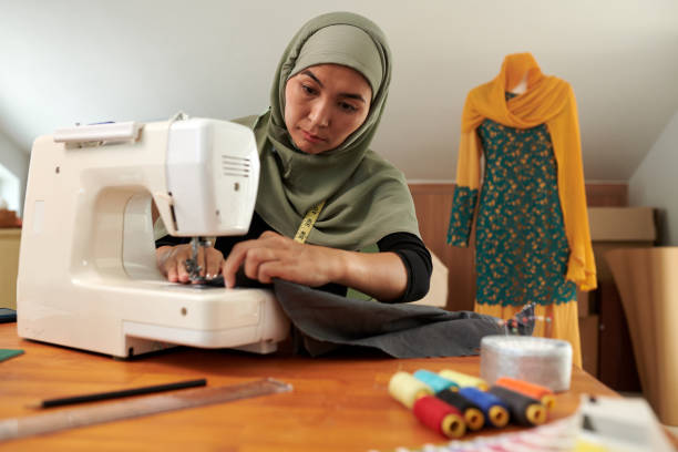istock Designer Sewing Dress 1571411504