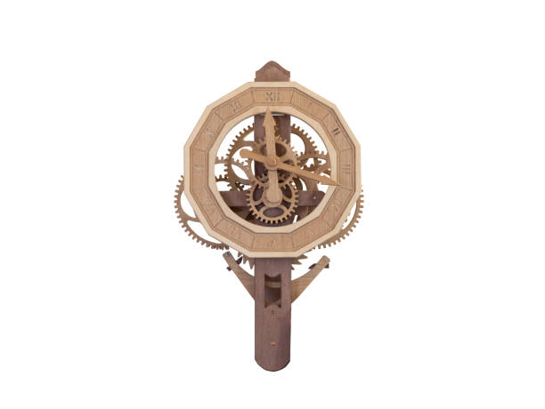 Free picture: analog clock, baroque, handmade, wooden, clock, timepiece ...