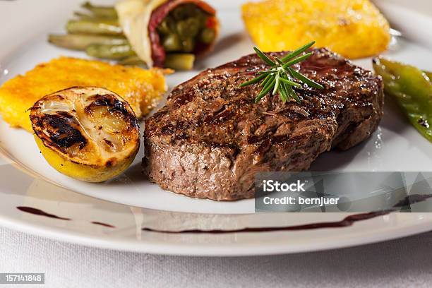Steak Stock Photo - Download Image Now - Barbecue - Meal, Brown, Cheese