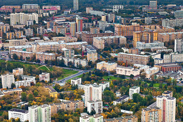 istock modern urban residential district in autumn afternoon 157145253