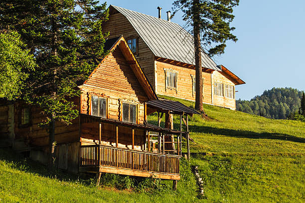 istock House on a slope of green hill 157145367