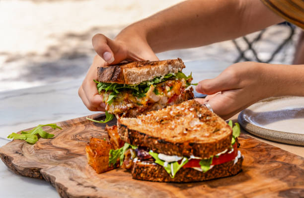 istock club sandwich in a beach bar 1571479982