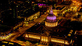 View of San Francisco city hall in city