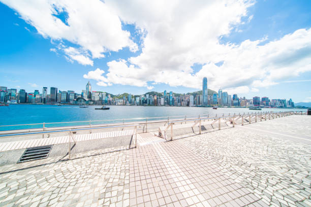 istock Tsim Sha Tsui promenade, Hong Kong 1571549178