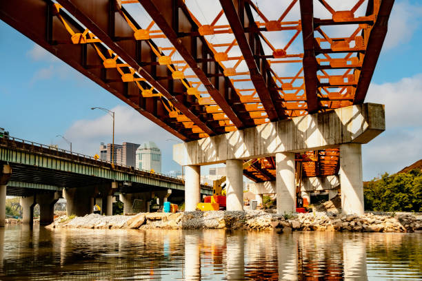 istock An Active Bridge Construction Site: In with the New and Out with the Old 1571590932
