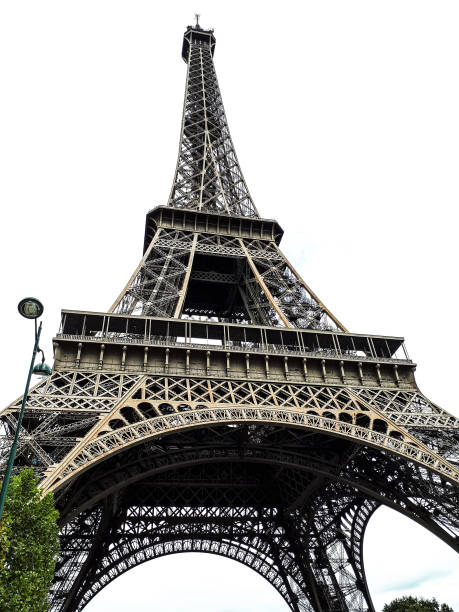 istock Bottom view of the Eiffel Tower in Paris 1571599170