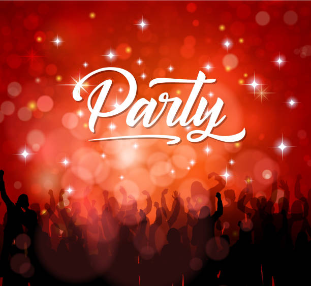 ilustraciones, imágenes clip art, dibujos animados e iconos de stock de luz de fiesta - ciclo de conciertos