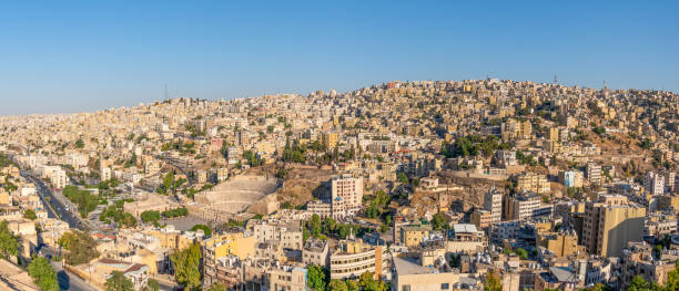 Amman, Jordan: Amman is the capital and the largest city of Jordan, and the country's economic, political, and cultural center.