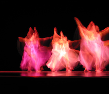 Modern dance troupe performance; part of a series.